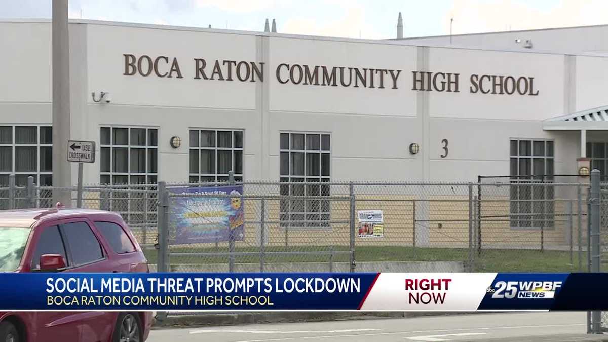 Social Media Threat Prompts Lock Down 