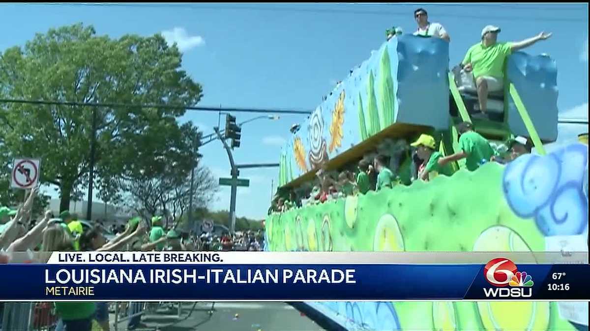 IrishItalian parade hits the streets of Metairie for 2019