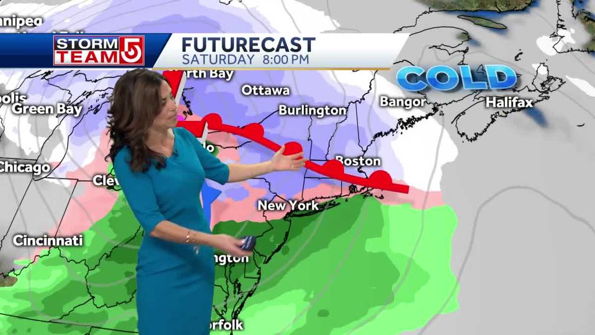Video: Mild day with temps reaching 50