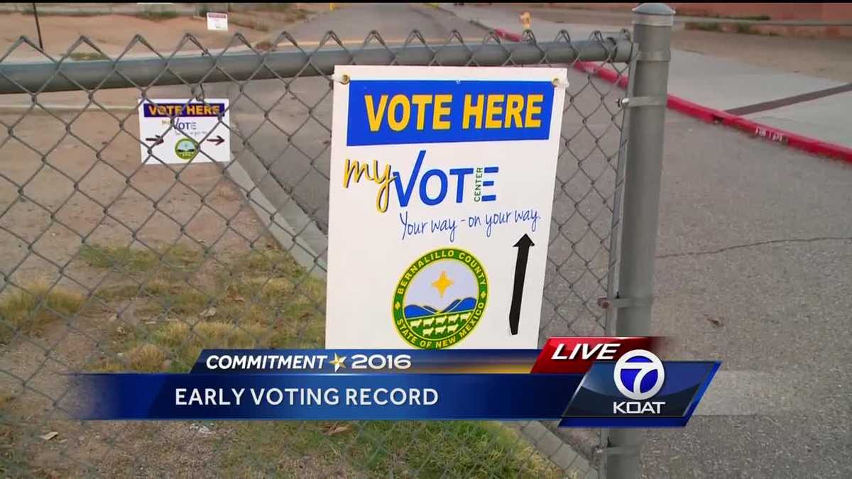 Early voters set new record in New Mexico Early voters set new record in New Mexico