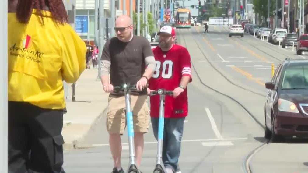 Bird scooter usage increased in Kansas City by 700 percent during draft