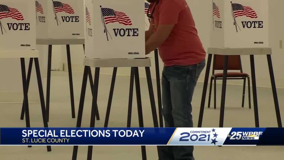 Special elections underway in St. Lucie County