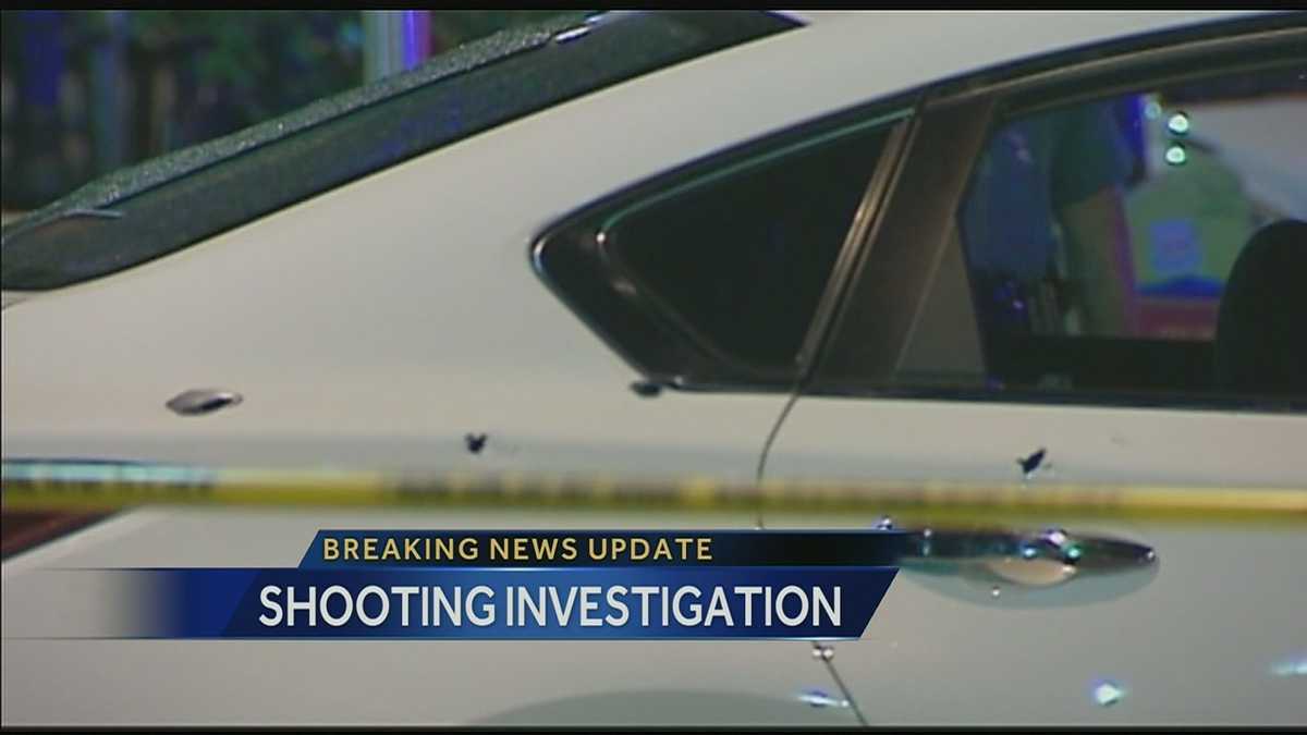 Westport intersection shut down after man shot twice in car