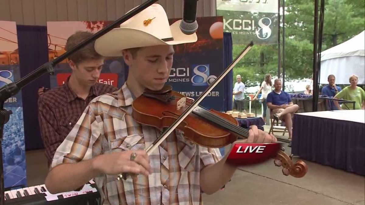 Iowa State Fair Winner of fiddlers contest