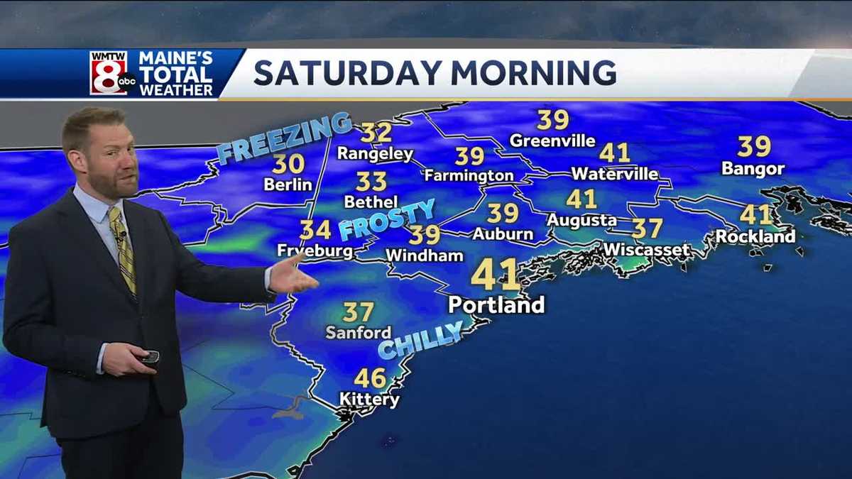 Frost and freeze alerts for Saturday morning