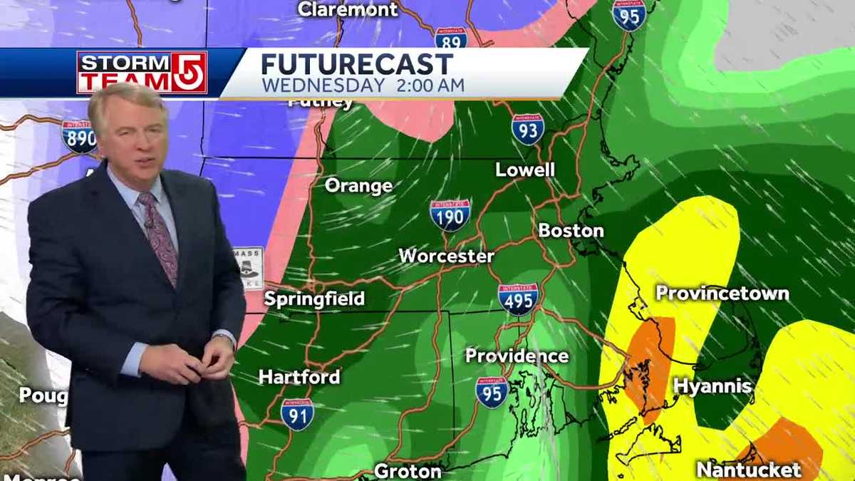 Video: Storm to bring snow, rain midweek