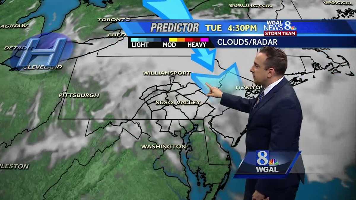 Pop-up thunderstorms expected