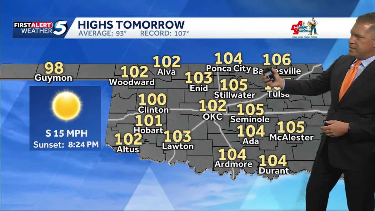 Intense heat remains for the weekend