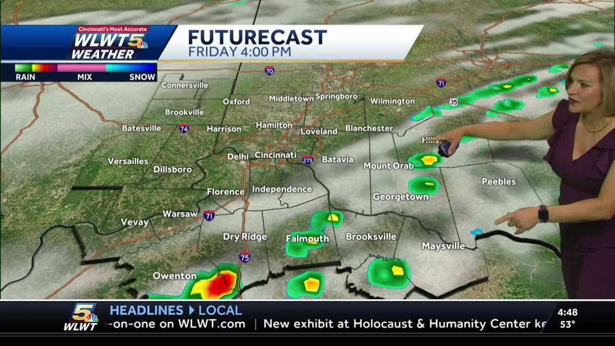 Threat for Some Storms This Evening in Cincinnati