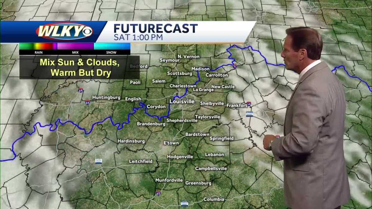 Warm and dry to start the weekend