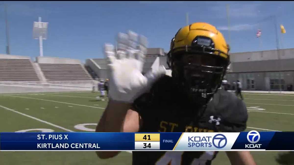 HS Football: Kirtland Central vs. St. Pius X