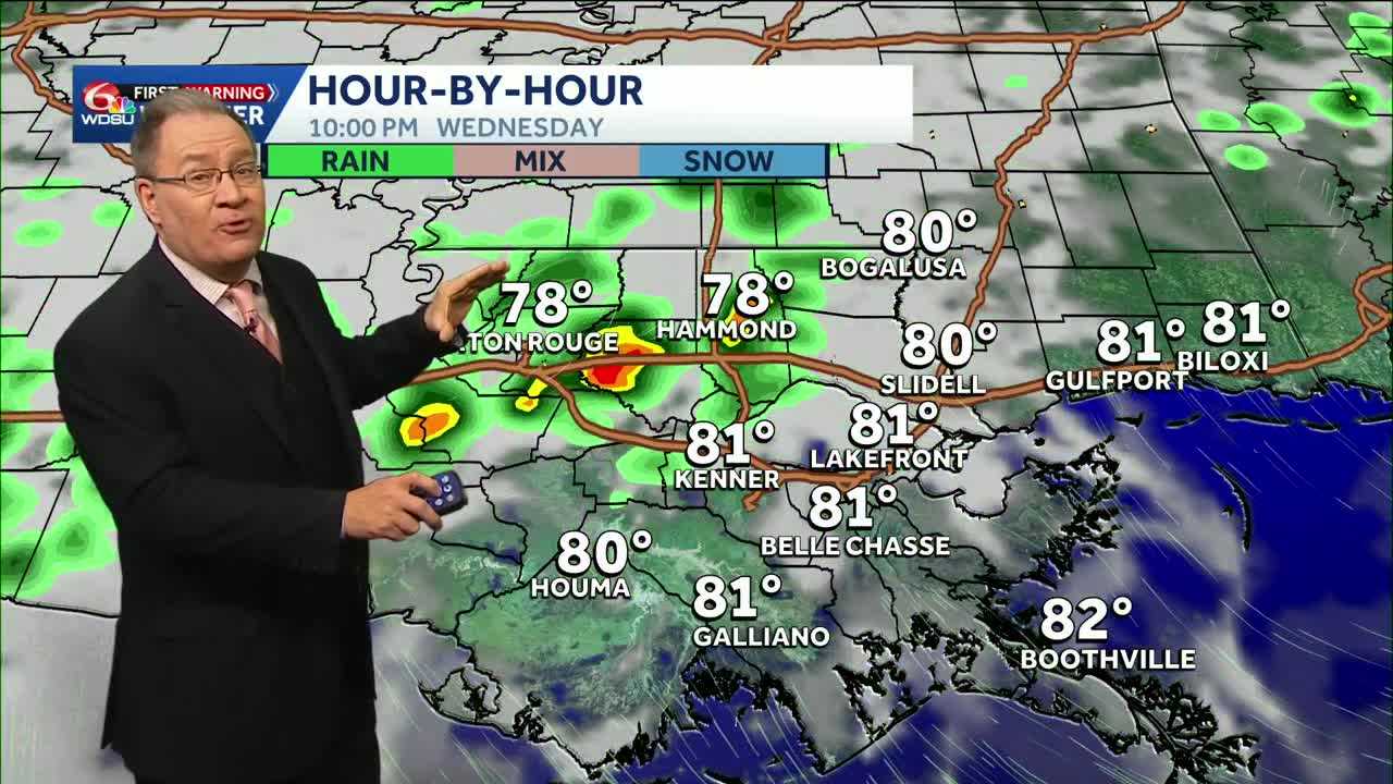 Afternoons getting wetter later this week