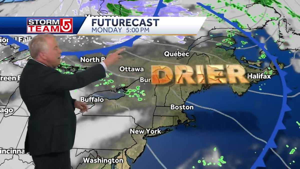 Video: Mild weather to start work week before colder air moves in