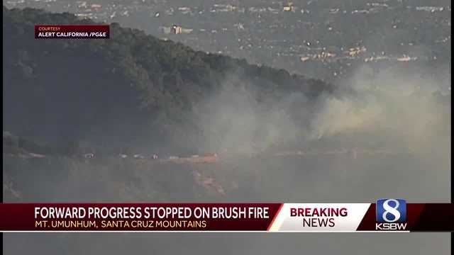 Brush fire sparks on Mount Umunhum Thursday morning - Vimarsana News