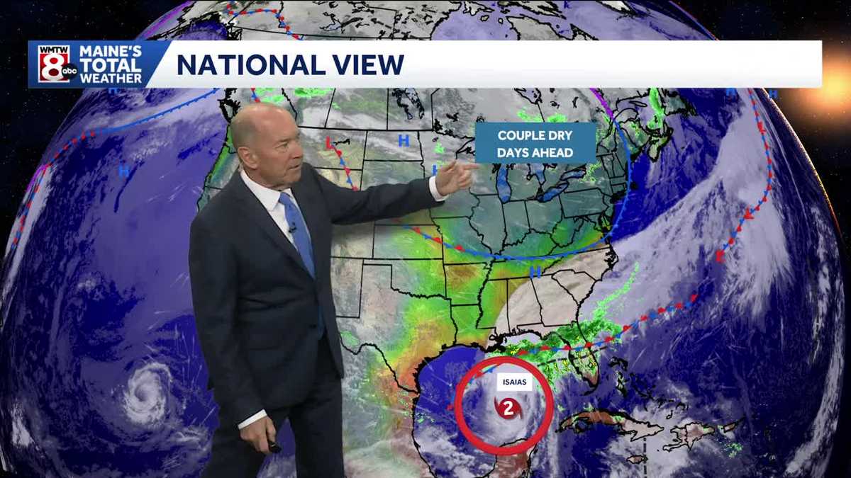 Cooler and drier days as the weekend nears