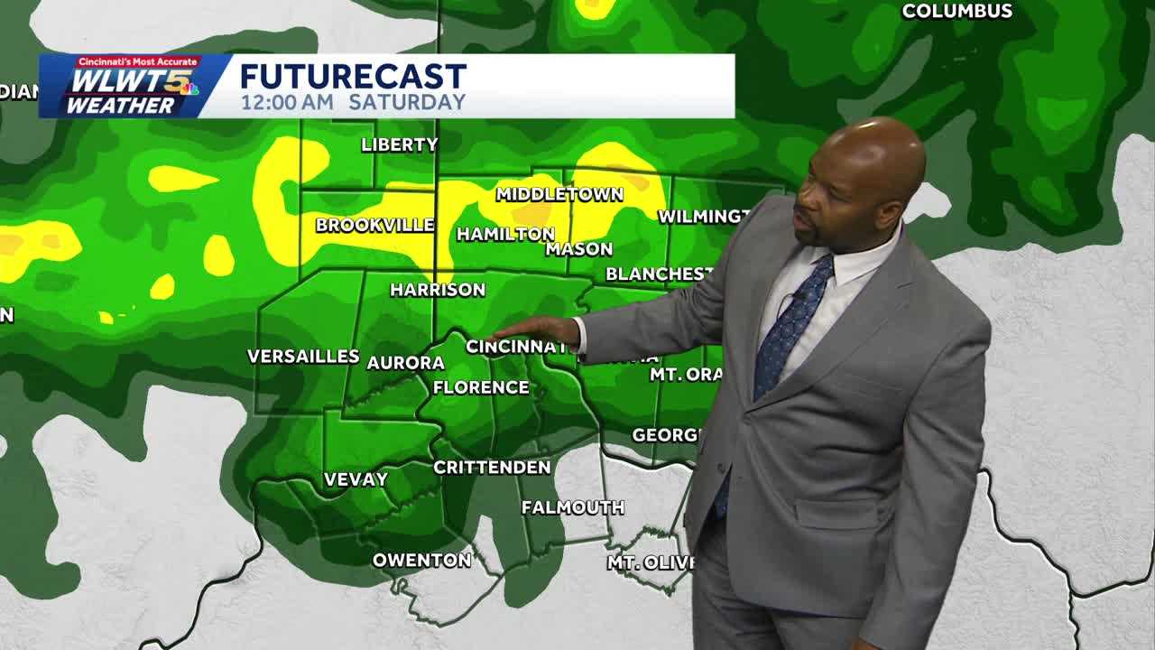 Rain Chances In Cincinnati Mother's Day Weekend
