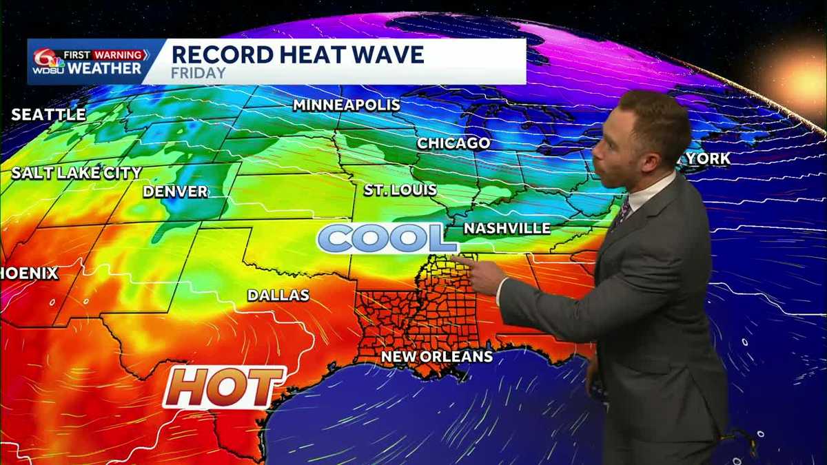 Spring perfection Tuesday! Warming up late week ahead of weekend cool down.