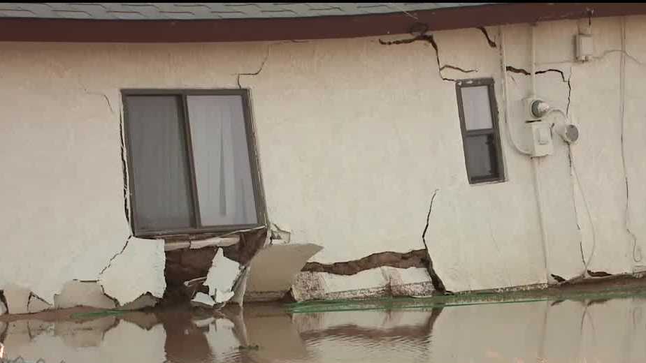Flooding destroys Belen couple's home