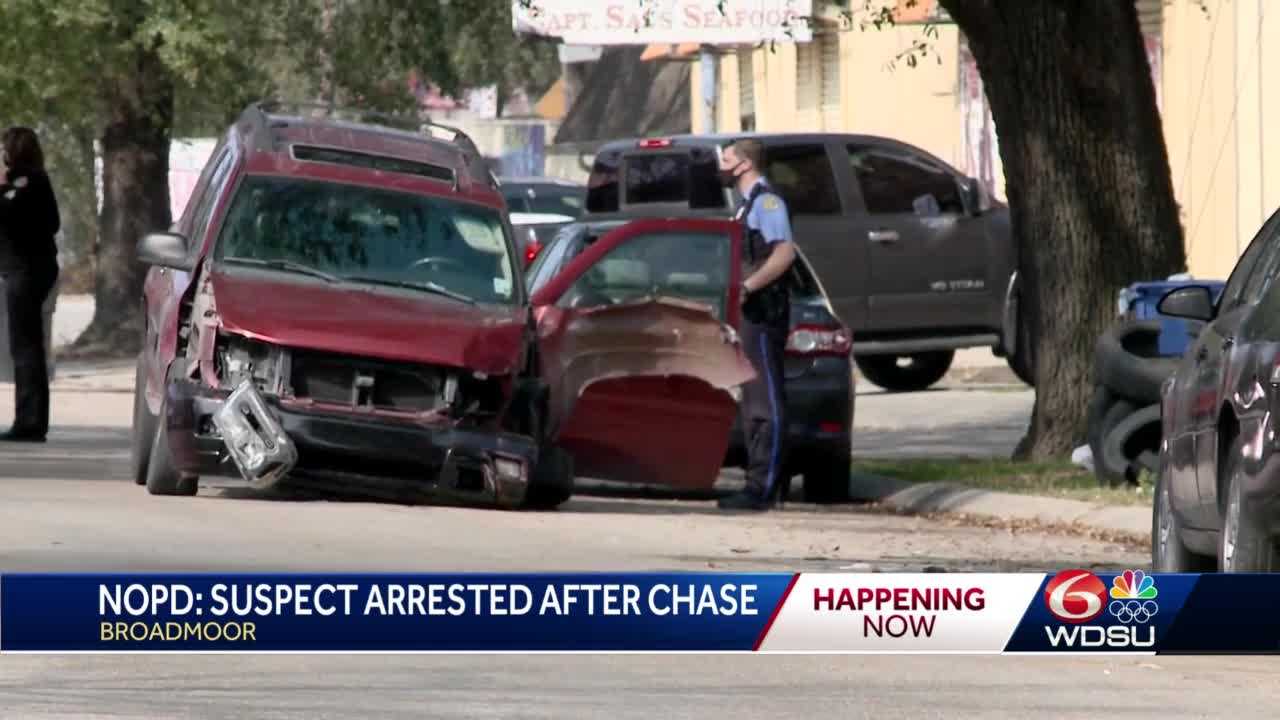 Man Arrested After Leading NOPD On Chase That Ended In Crash