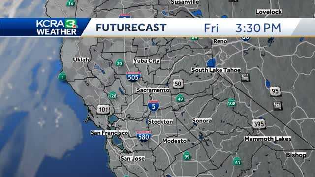 Increasing clouds over the weekend followed by rain chances
