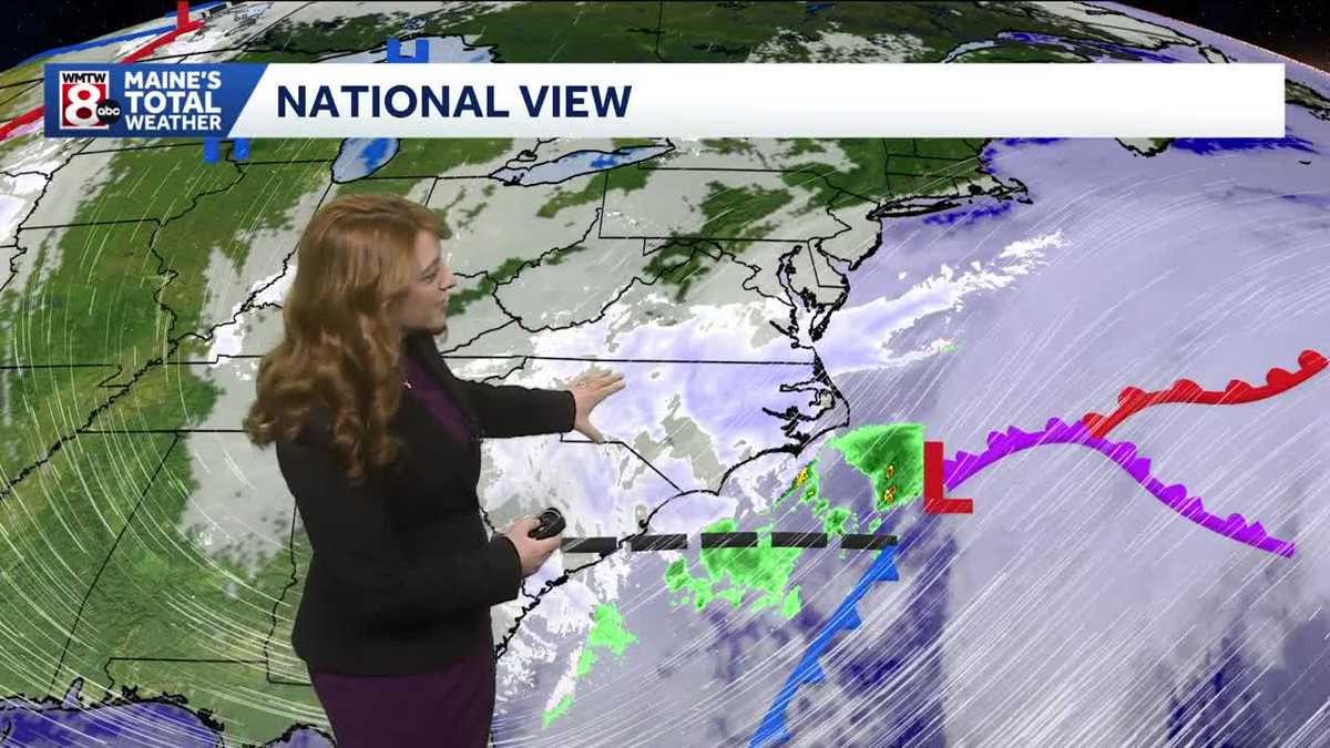 Coastal Maine to see minor impacts from Sunday's storm