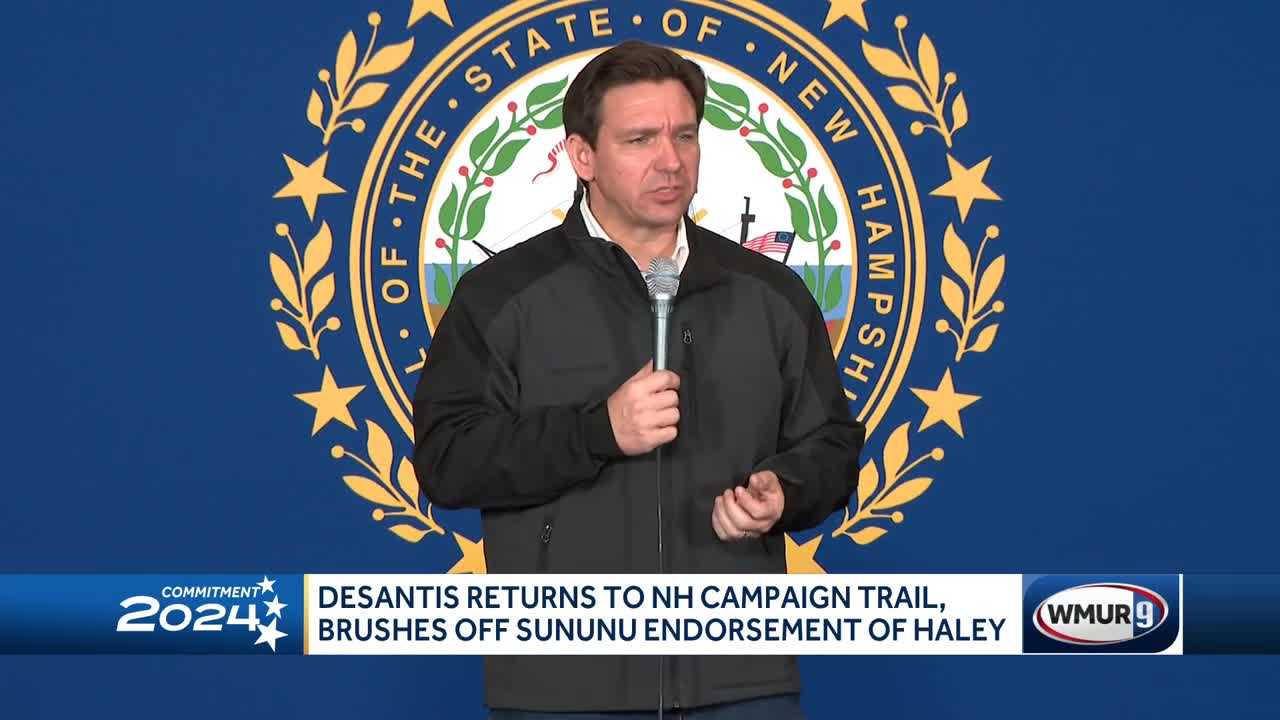 DeSantis Brushes Off Sununu Endorsement Of Haley