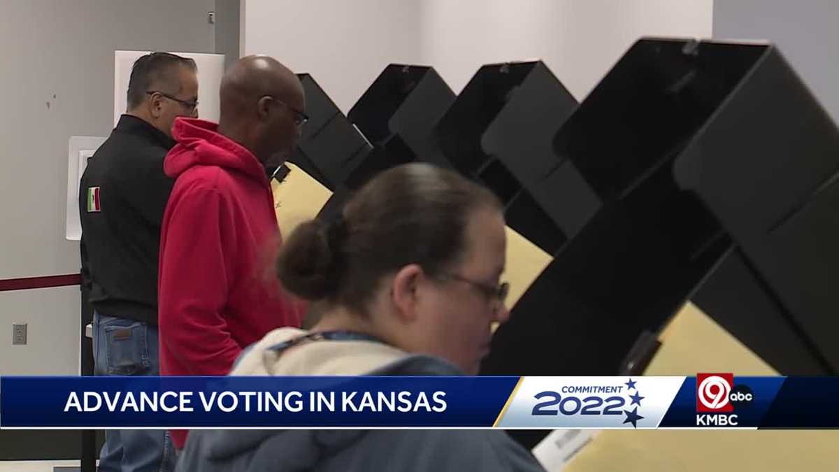 Kansas Secretary of State: Republicans outpace Democrats in advance ...
