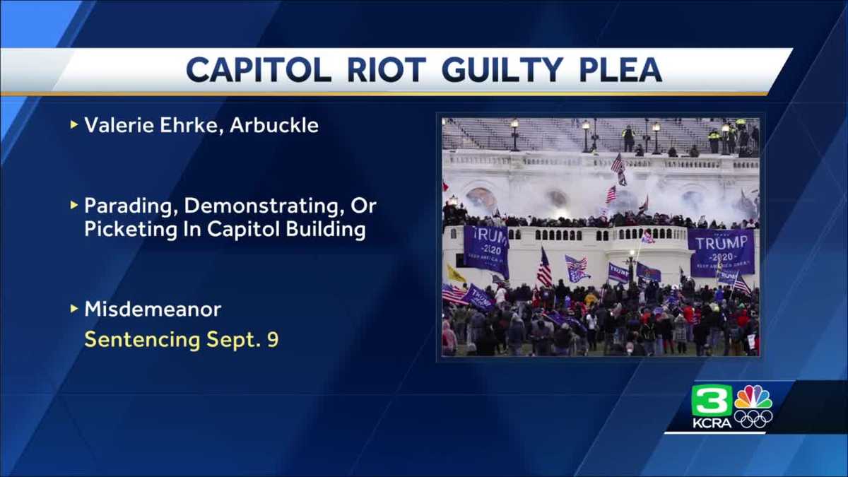 Colusa County woman pleads guilty to involvement in Jan. 6 Capitol riot