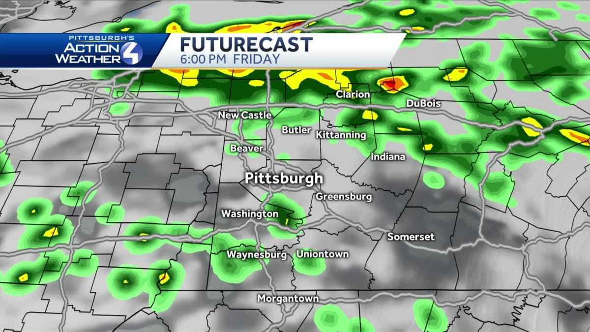 Showers, isolated thunderstorm possible