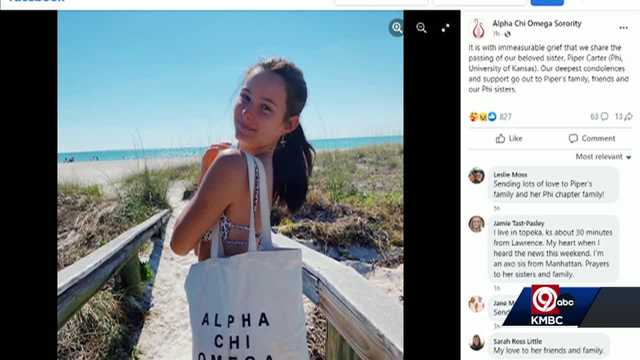 Police identify 19-year-old found dead at KU sorority house - Vimarsana News