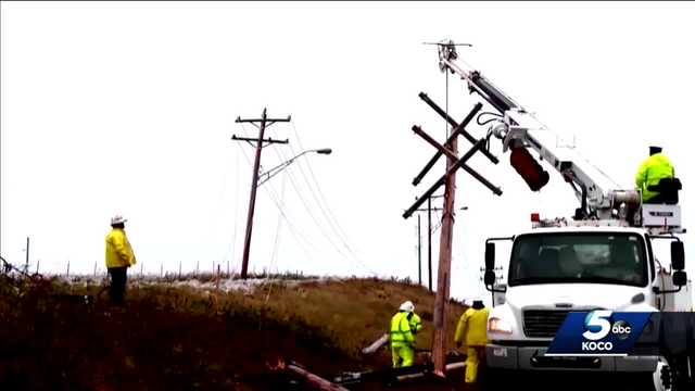 OG&E makes preparations for power outages due to winter weather - Vimarsana News