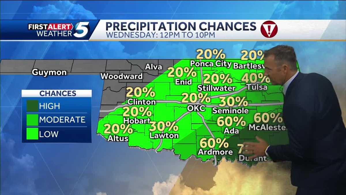 Oklahoma City metro sees severe storms with hail, heavy rainfall