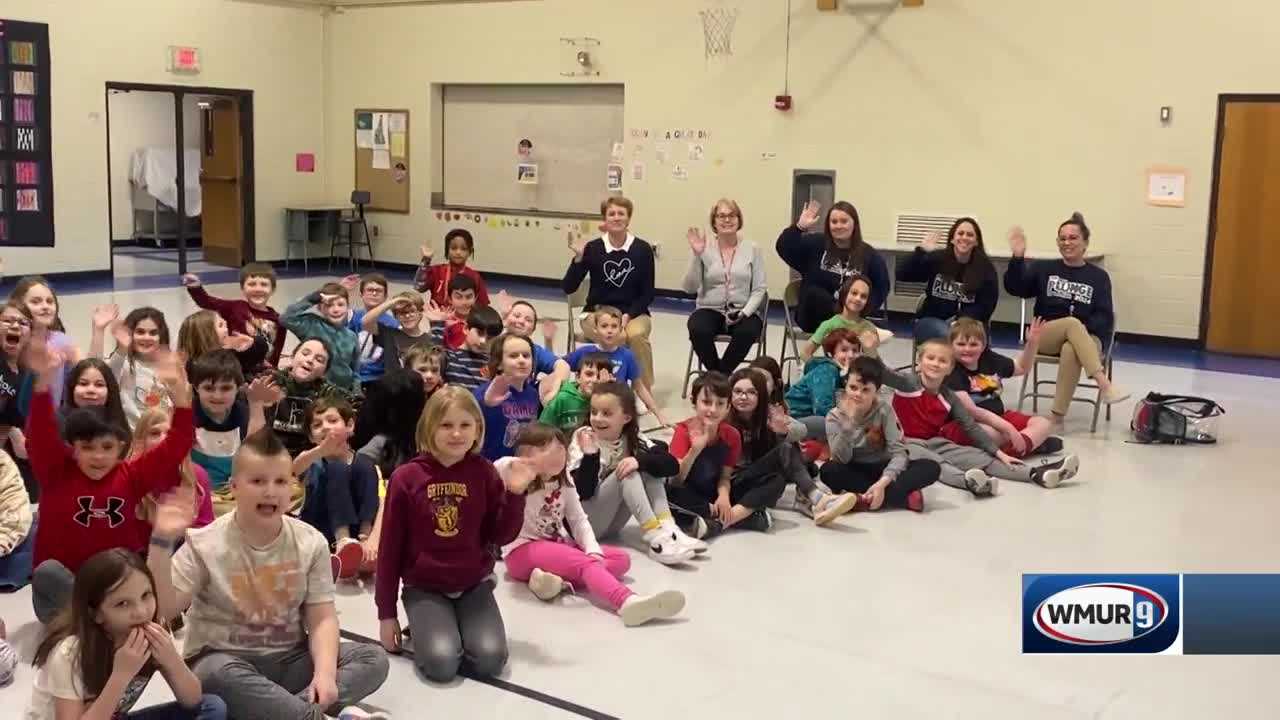 WMUR's Kevin Skarupa Visits James Mastricola Elementary School