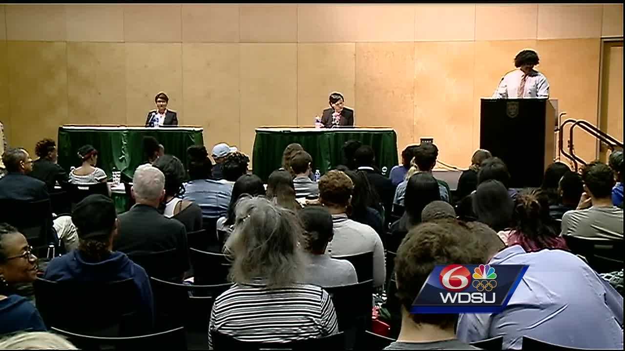 New Orleans Mayoral Candidates Get Questions From Area Students