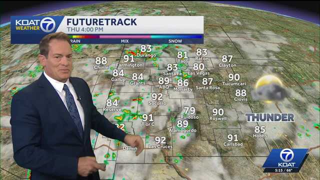 Skies trending a little less active with storms today, but heavy rain concerns continue