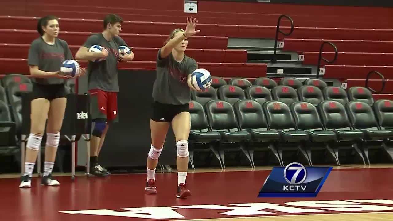 Husker Volleyball Preps For NCAA Tournament