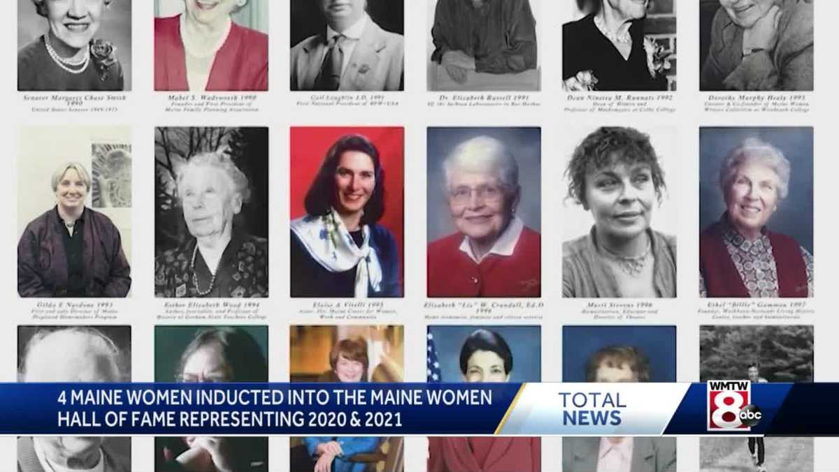 Four Maine women inducted into the Maine Women's Hall of Fame