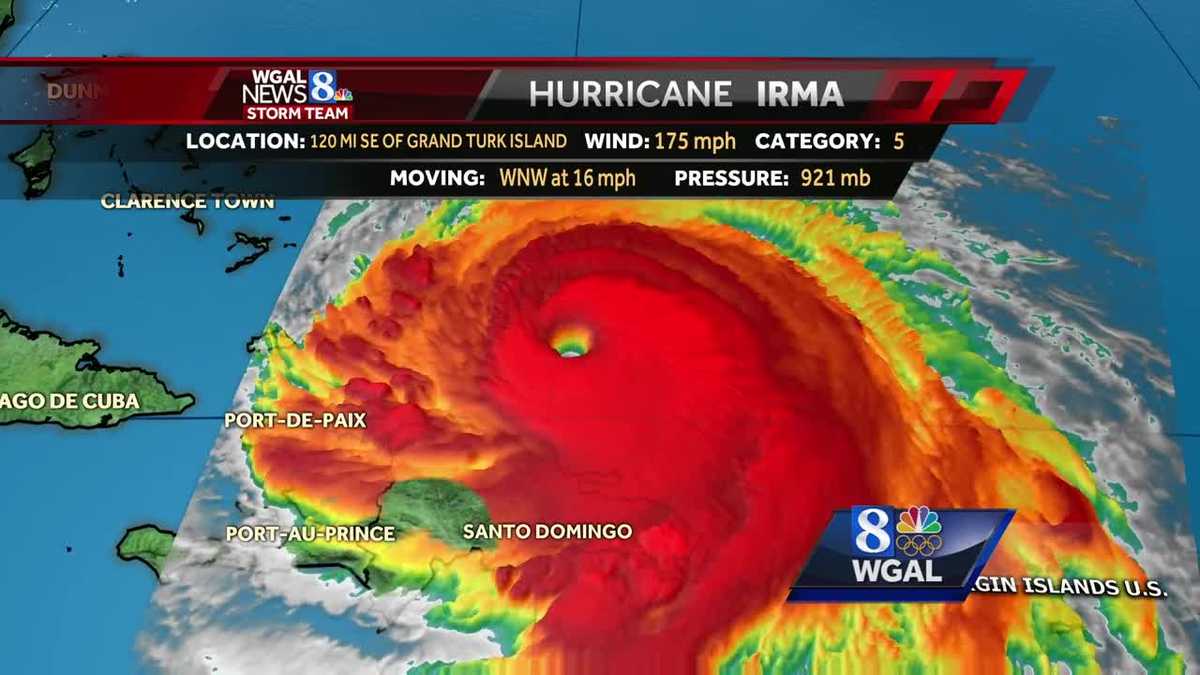 Matt Moore has the latest stats on Hurricane Irma