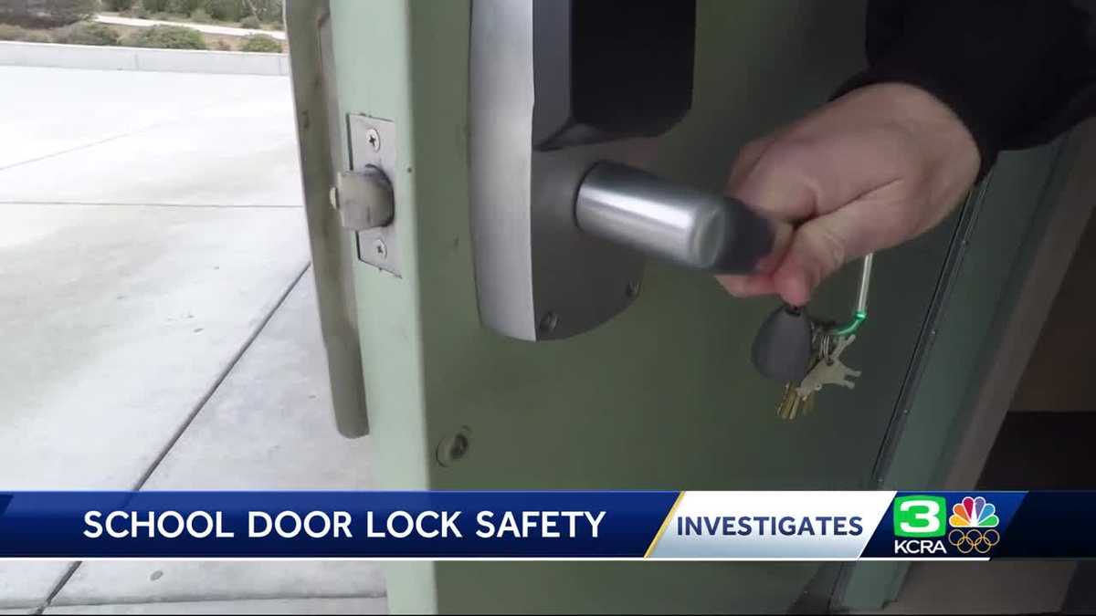California schools with classroom locks on outside
