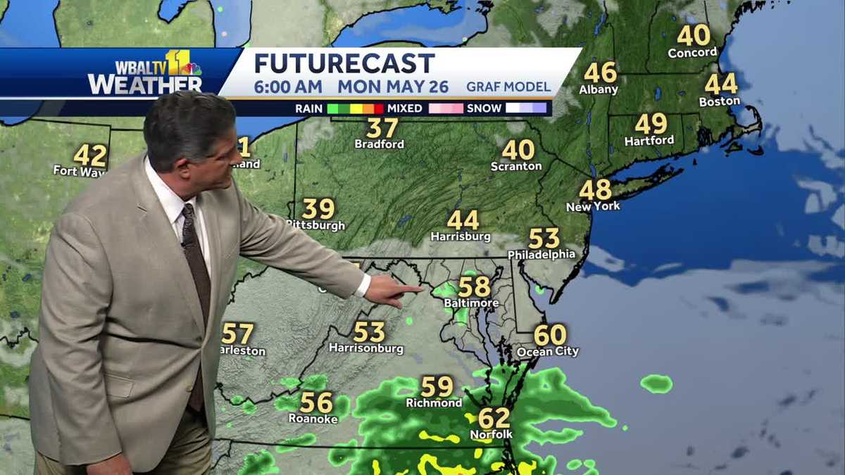 Trend of cool temperatures expected to continue