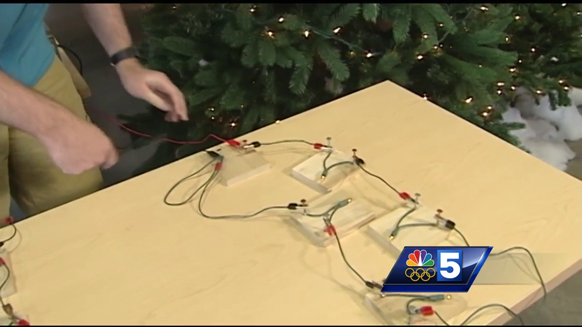 Learning the science behind how Christmas lights work