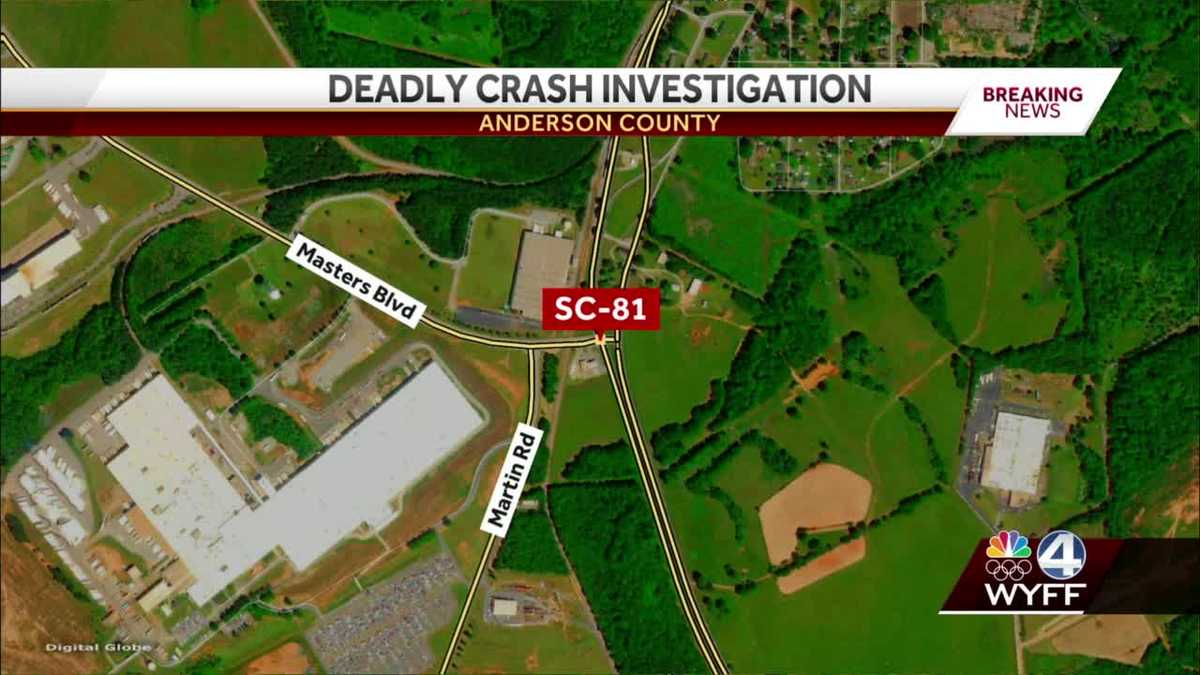 Coroner identifies driver killed in accident in Anderson County - WYFF