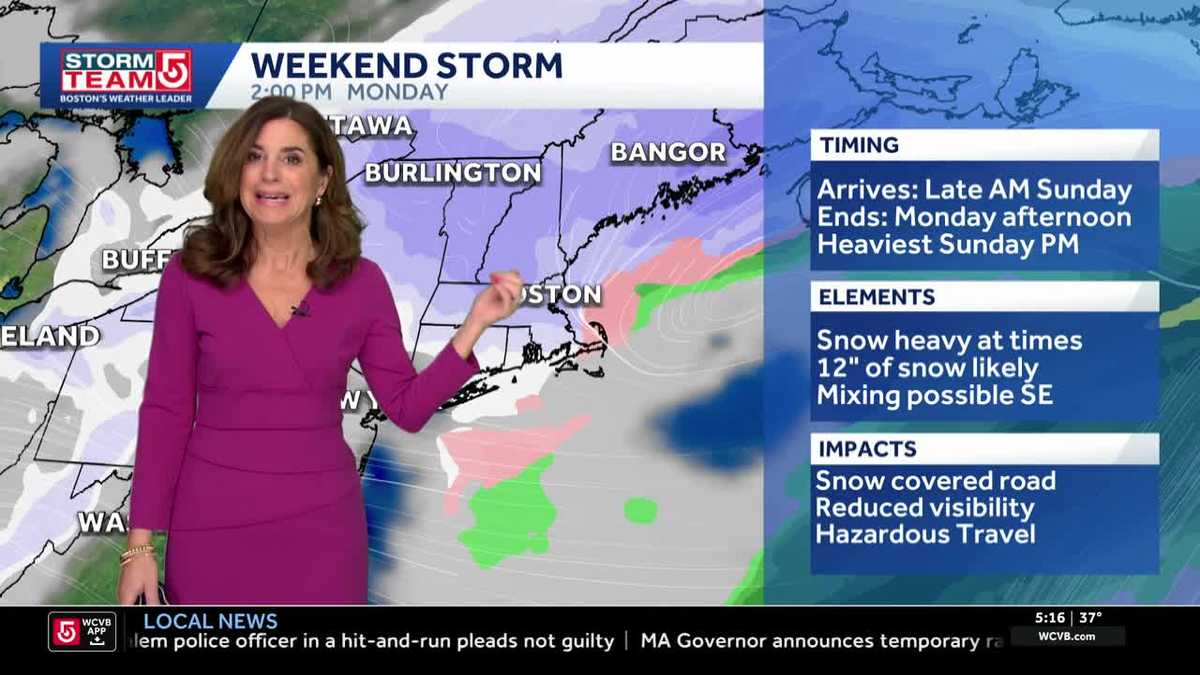 Video: Weather treat today before frigid cold, heavy snow