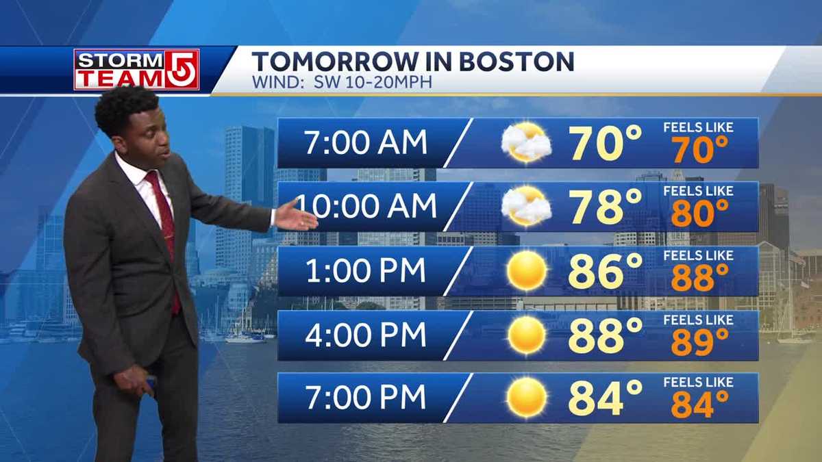 Video: Humidity, 90 degree temps return Thursday