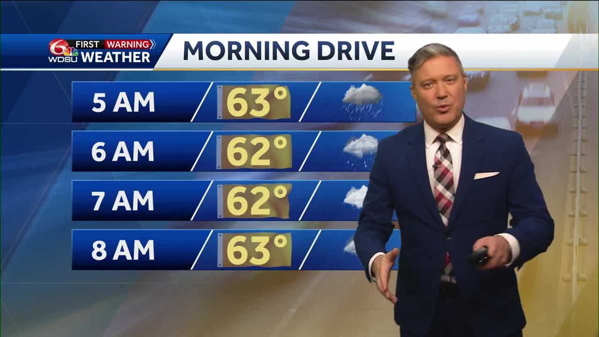 New Orleans weather forecast when will it rain how cold it gets
