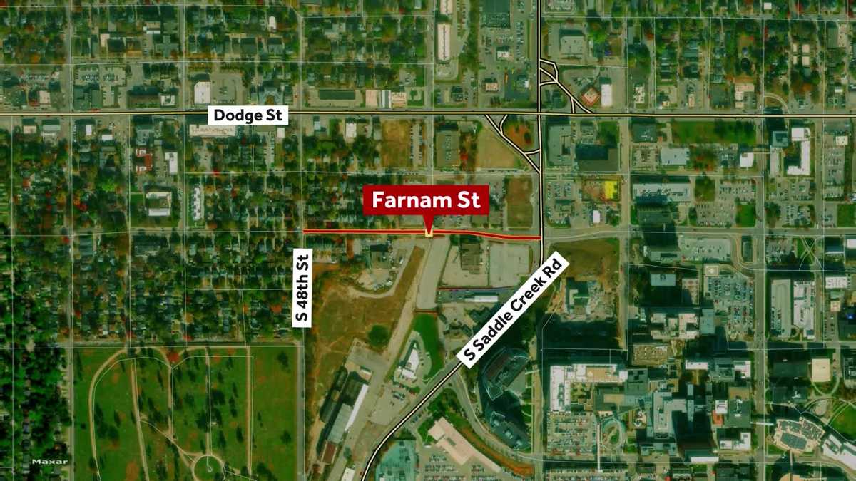 Farnam Street to be closed for about 8 months for improvements