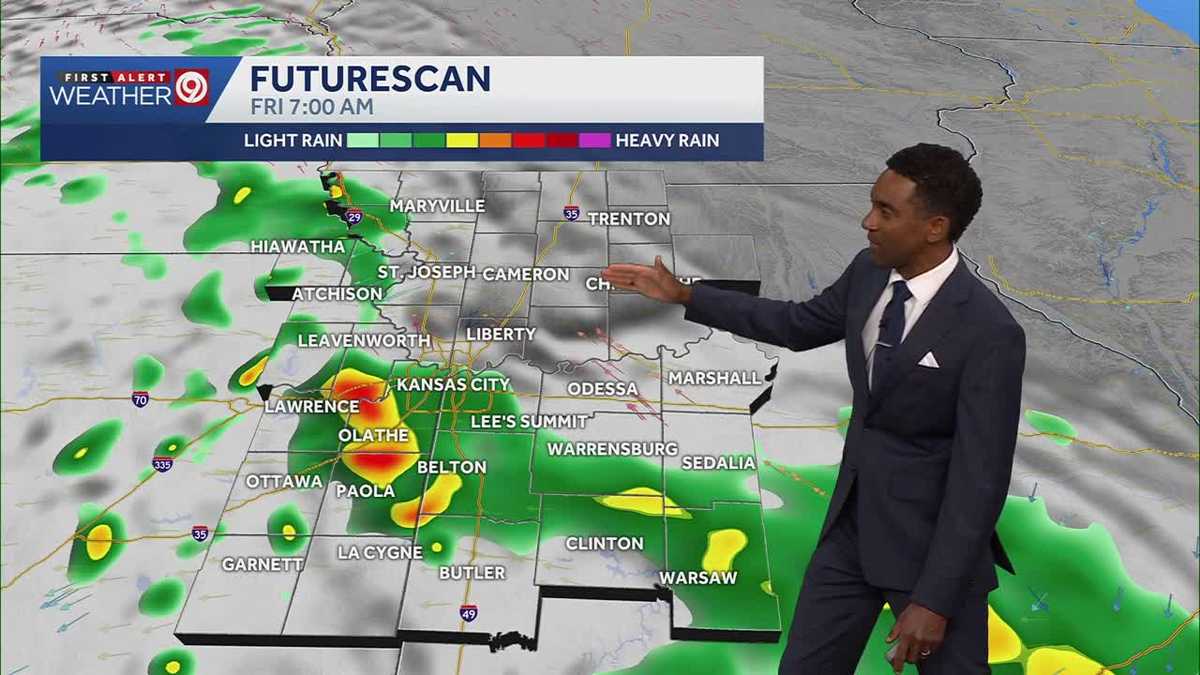 Kansas City weather: More humidity, spotty storm chances to end the ...