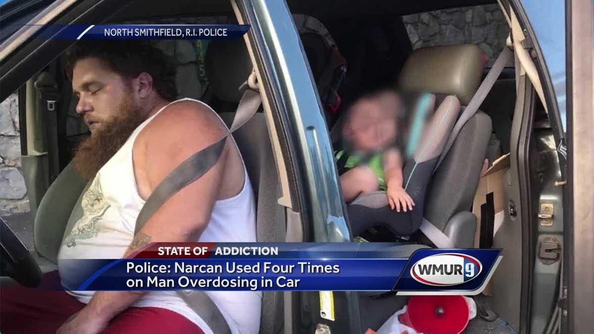 Police: Narcan used 4 times on man overdosing in car