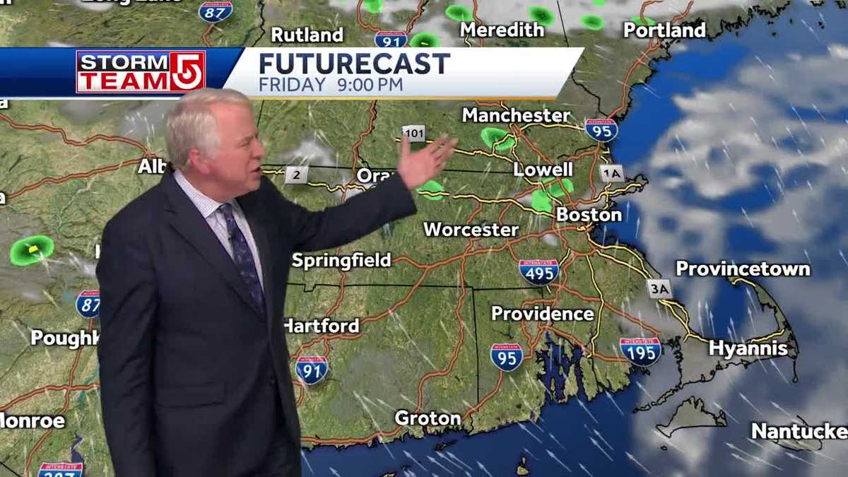 Video: Storms clear, give way to a mostly dry weekend
