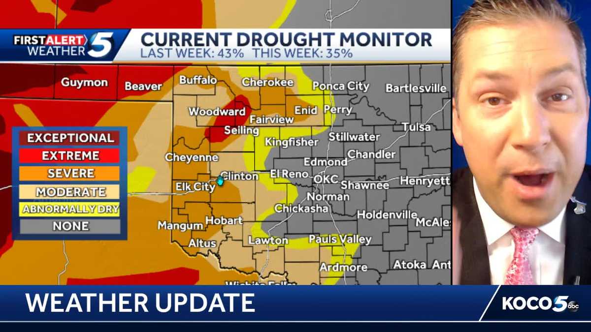 Drought Update: Newest drought monitor shows big improvement